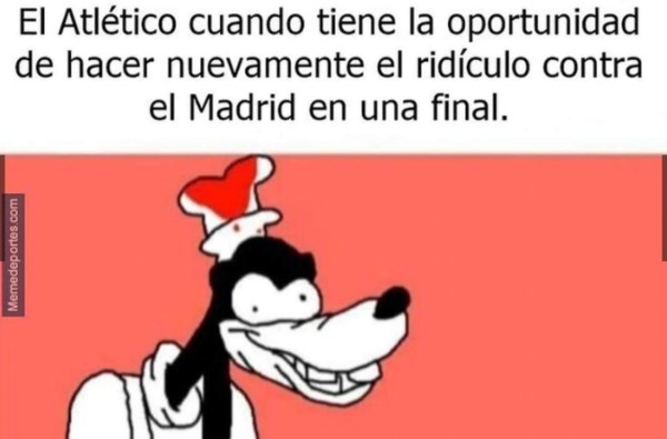 Los divertidos memes que 'trituran' al Atlético tras perder una nueva final contra Real Madrid