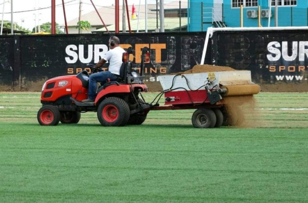 Un diseño bastante peculiar: El estadio de Surinam donde Olimpia jugará ante el Inter por Liga Concacaf