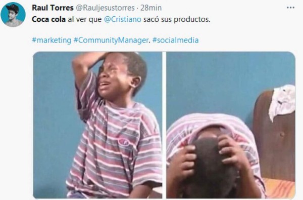 Los memes del rechazo de Cristiano Ronaldo a famosa gaseosa y por su doblete con Portugal