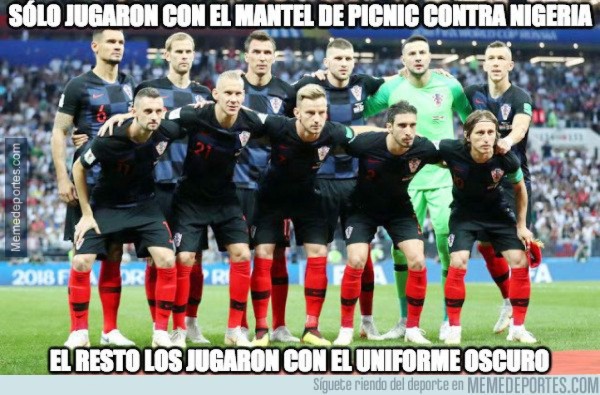 Los memes que calientan la final del Mundial 2018 entre Croacia y Francia