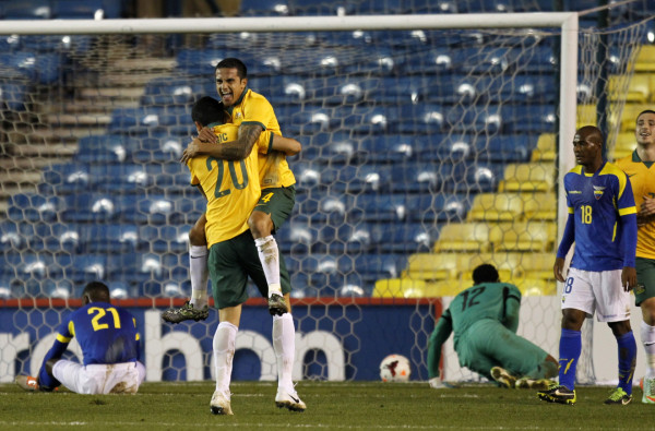Ecuador venció a Australia con épica remontada
