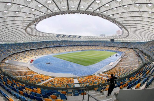 Kiev, lista para recibir la final de la Champions League entre Real Madrid y Liverpool