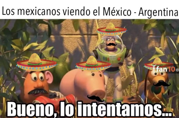 Humillantes: Los memes destrozan a México tras recibir goleada de Argentina