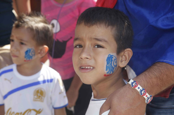 Ambiente de la Gran final del Futbol Hondureño