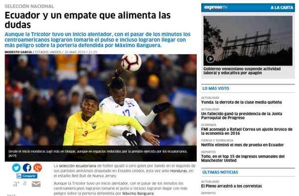 La prensa de Ecuador y los duros comentarios contra su selección y Bolillo Gómez