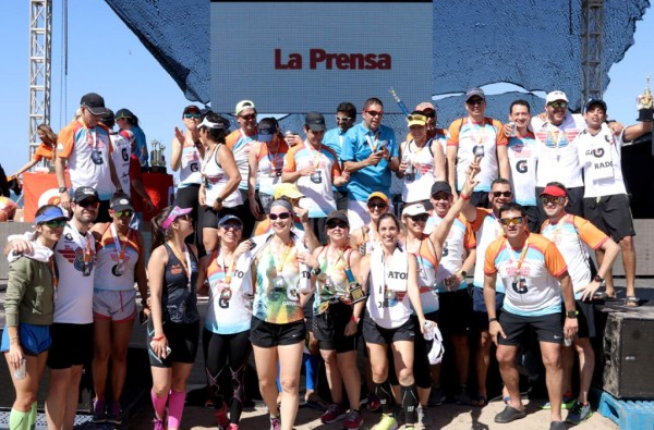 ¡Alegría, besos y bellezas! Las imágenes que dejó la sexta Maratón del Atlántico
