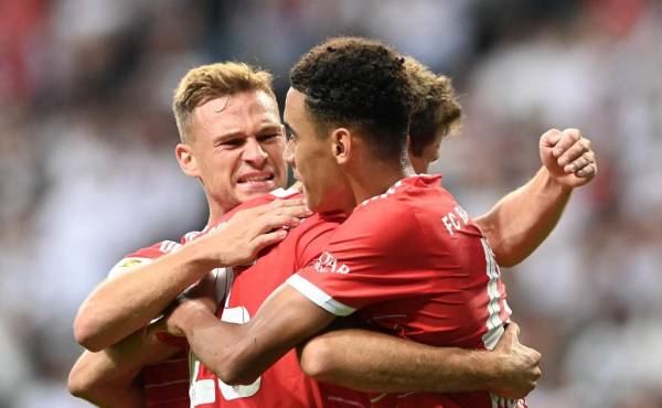 Todo “ok” en la Bundesliga: Bayern Múnich carbura desde la jornada uno y propina tremenda goleada al Frankfurt