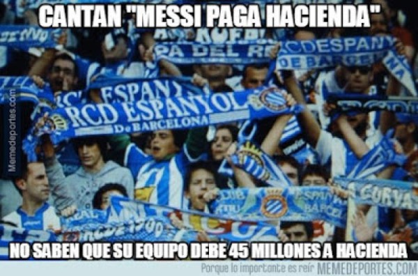 Los mejores memes que dejó el empate entre Barcelona y Espanyol