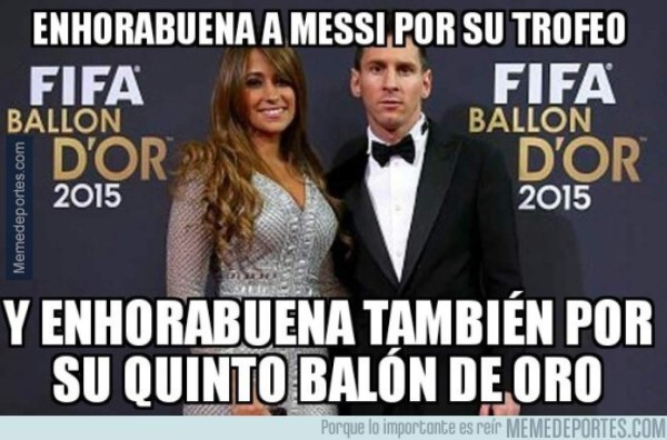 Cristiano Ronaldo víctima de bullying tras perder el Balón de Oro