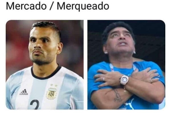 Los otros memes que no has visto de Messi y Maradona tras el Argentina-Nigeria