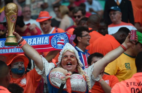 España - Holanda: las espectaculares fotos del ambiente.