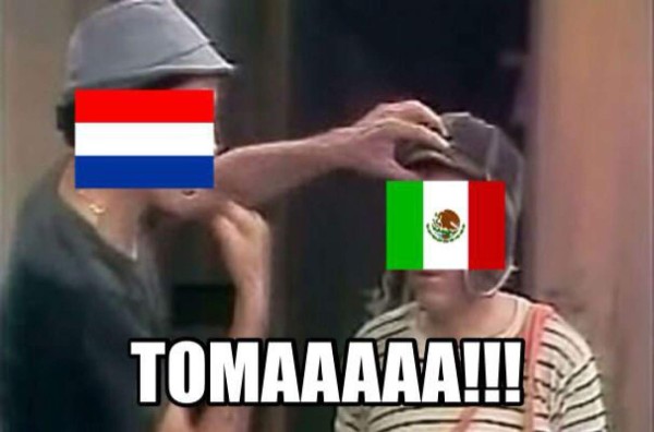 Los mejores memes del México-Holanda en octavos