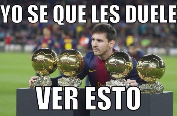 Los mejores memes de la entrega del Balón de Oro 2014