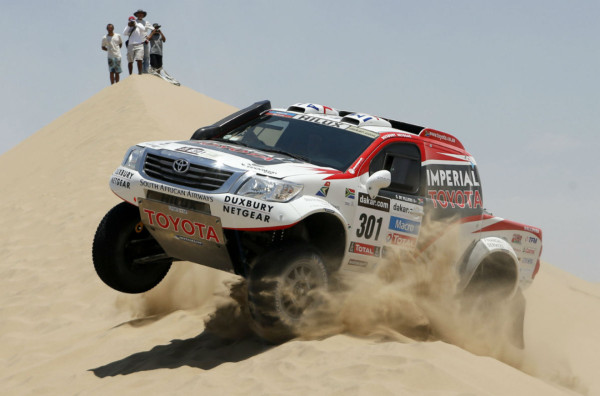 Auto Moto Rally Dakar en Lima Perú.