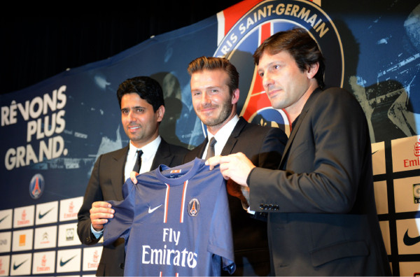 David Beckham ficha por Paris Saint Germain
