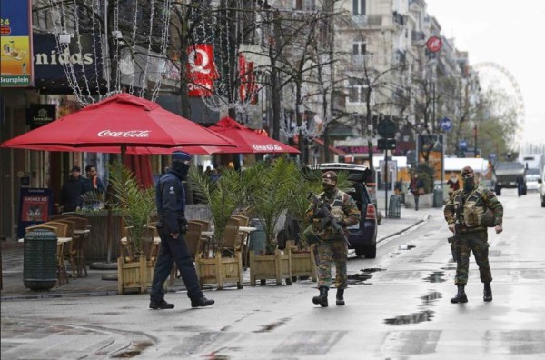 FOTOS: Así amaneció Bruselas ante alerta máxima por terrorismo