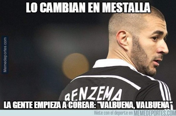 Los memes que dejó el empate del Real Madrid ante Valencia