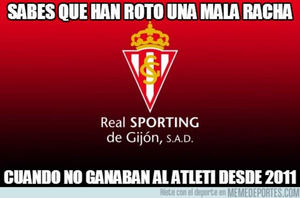 Los mejores memes de la derrota del Atlético de Madrid en Gijón &nbsp;