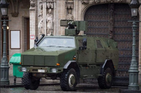 FOTOS: Así amaneció Bruselas ante alerta máxima por terrorismo