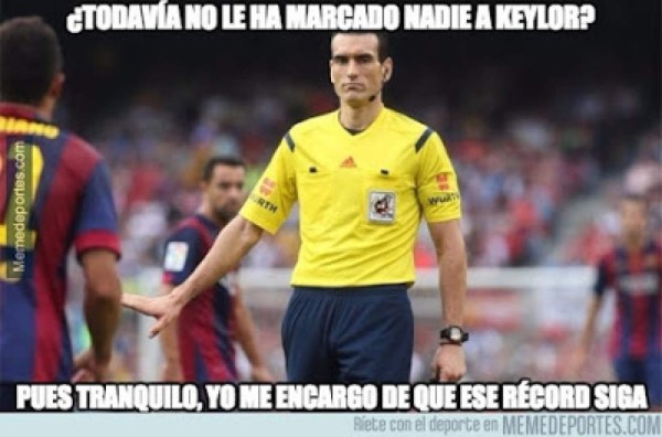 Los mejores memes de Keylor Navas y Real Madrid ante Granada