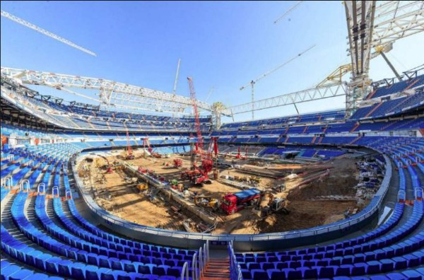 ¡Imágenes futuristas! Simulan cómo se vería el nuevo Santiago Bernabéu terminado; así marchan las obras