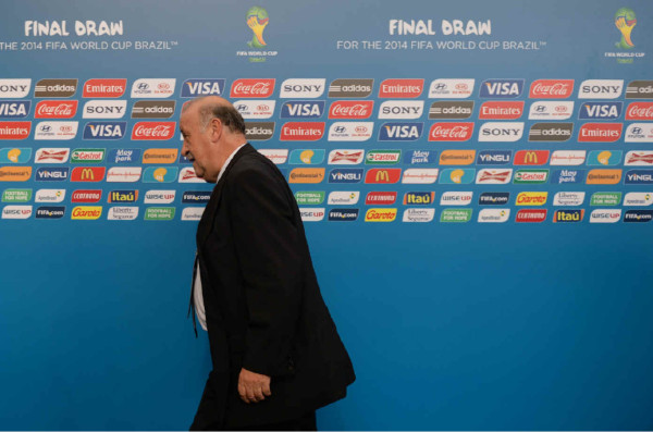 La alfombra roja del sorteo del Mundial Brasil 2014.