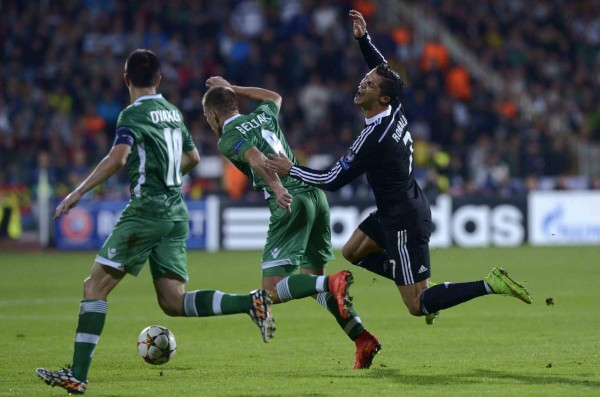 Real Madrid gana ante Ludogorets en partido de la UEFA Champions League