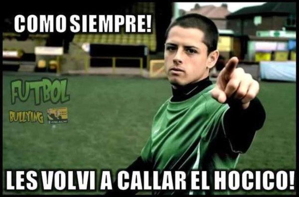 El Barcelona y Chicharito son objetos de burlas tras sus actuaciones de este miércoles