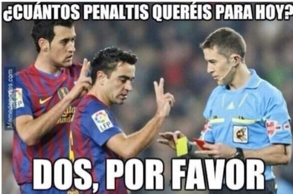 Memes del clásico Barcelona-Real Madrid que no pasan de moda
