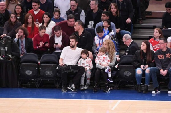 Escapada, besos y NBA: Piqué y Shakira sorprenden compartiendo la navidad en New York