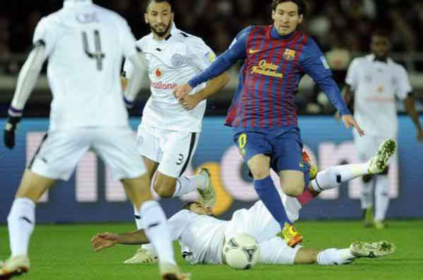Barcelona por el mundial de Clubes.