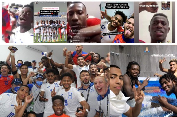 ¡Locura en camerinos! El festejo íntimo de Honduras tras clasificar a las Olimpiadas de Tokio
