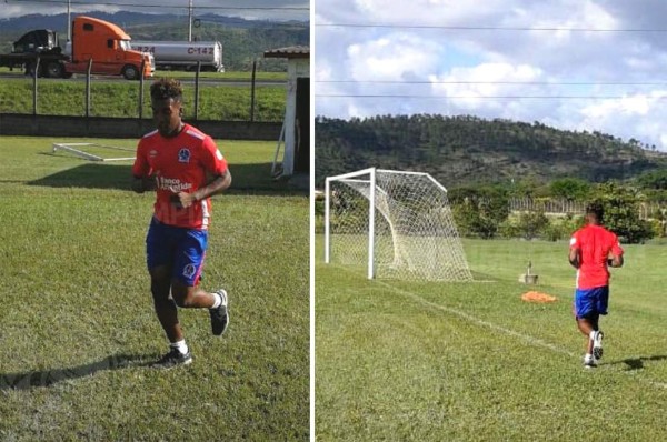 John Paul Suazo se suma a la pretemporada del Olimpia