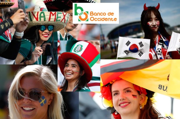 La belleza del día: Mexicanas, alemanas, coreanas y suecas embellecen Rusia 2018