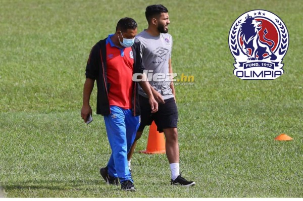 Jorge Álvarez se suma a las bajas por lesión en el Olimpia y estará fuera de las canchas por un mes