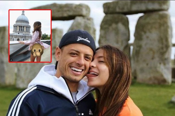 El sensual descuido de Sarah Kohan, la novia de Chicharito Hernández