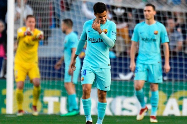 Coutinho: ''Queríamos terminar la liga sin perder; el Levante mereció ganar''