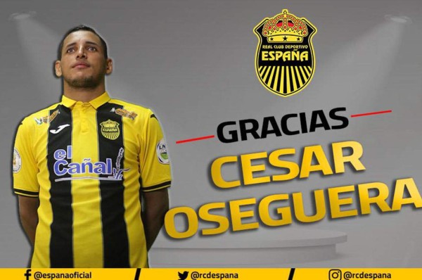 Real España comienza a pasar la escoba; César Oseguera la primera baja