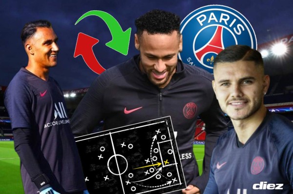 ¡Equipazo! El primer 11 del PSG con la llegada de Keylor Navas y Neymar a tope