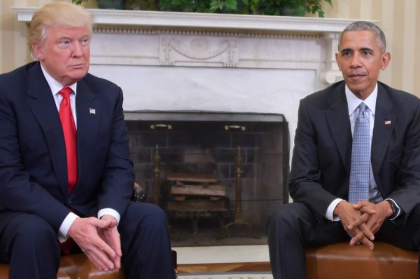 Barack Obama recibe a Trump para dar inicio a la transición de gobierno