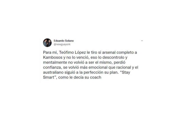 Brutal mensaje de Mauricio Dubón a Teófimo tras perder ante Kambosos: 'Sigue siendo la mera verg...'