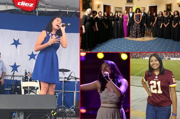 Samantha Ríos, la joven de padre hondureño que cantará en el Real Madrid-Juventus