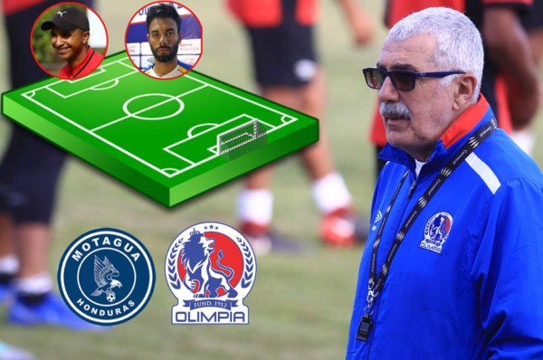 Con variantes: El 11 de Manuel Keosseián para vengarse de Motagua en el Nacional