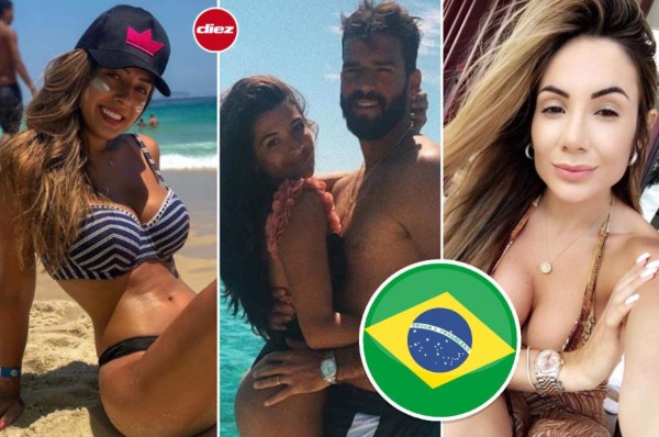 ¡Muñecotas! Ellas son las hermosas parejas de los jugadores de la selección de Brasil