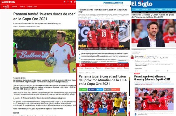 'El Grupo de la Muerte': Lo que dice la prensa de Panamá sobre Honduras y sus rivales en Copa Oro