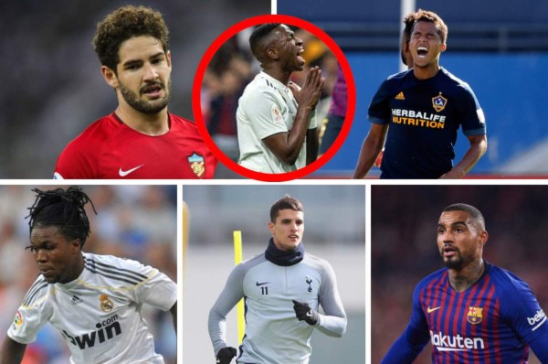 ¿Le pasará a Vinicius? Los futbolistas que se quedaron en el camino por falta de gol