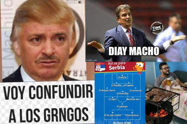 Sacan a bailar a Pinto en los memes de la derrota de Costa Rica ante Serbia