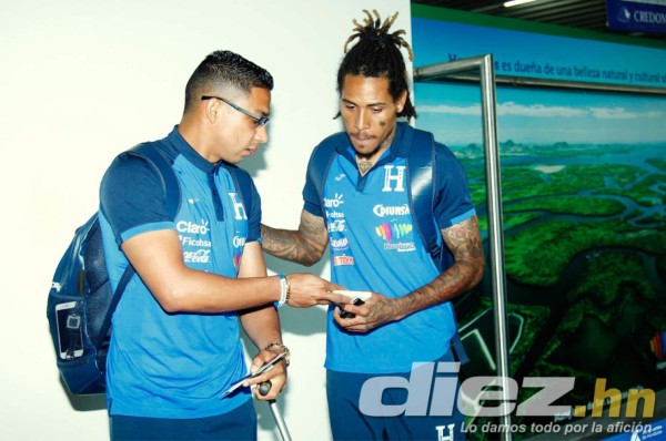 La Selección de Honduras y un motivado Pinto vuelan con destino a México
