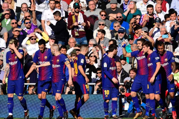 Repasá el minuto a minuto del triunfo del Barcelona ante el Real Madrid