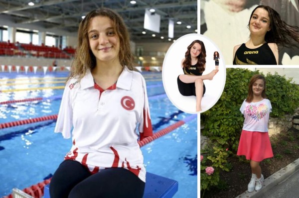 ¿Quién es Sümeyye Boyac, la nadadora paralímpica que es inspiración para crear una nueva Barbie? &nbsp;&nbsp;